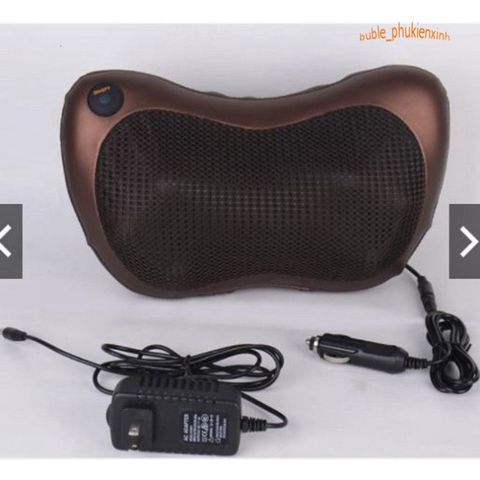 Gối Massage Hồng Ngoại Đa Chức Năng 8 Bi - Giảm Đau Cổ, Vai, Gáy Hiệu Quả, Hỗ Trợ Điều Trị, Bảo Hành 36 Tháng