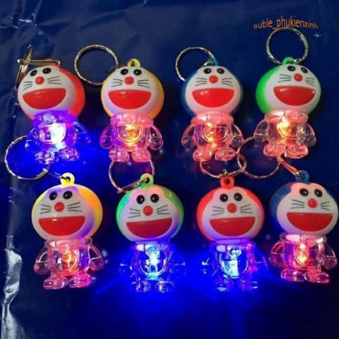Móc Khóa Doraemon Phát Sáng LED - Phụ Kiện Thời Trang Độc Đáo, Quà Tặng Đặc Biệt Cho Fan Hâm Mộ Manga Nhật Bản