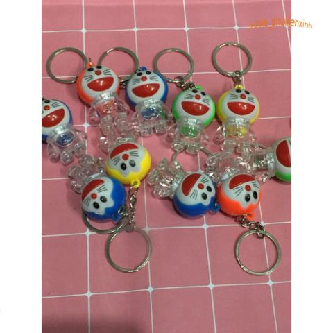Móc Khóa Doraemon Phát Sáng LED - Phụ Kiện Thời Trang Độc Đáo, Quà Tặng Đặc Biệt Cho Fan Hâm Mộ Manga Nhật Bản