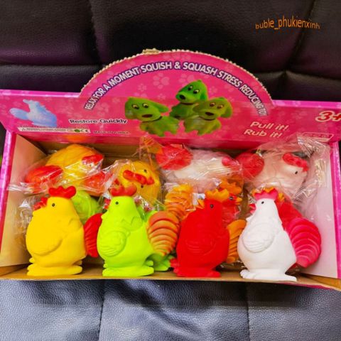 Đồ Chơi Bóp Mềm Hình Chú Gà Trống Squishy - Giảm Căng Thẳng, Thư Giãn Cho Trẻ Em Và Người Lớn, Quà Tặng Đáng Yêu