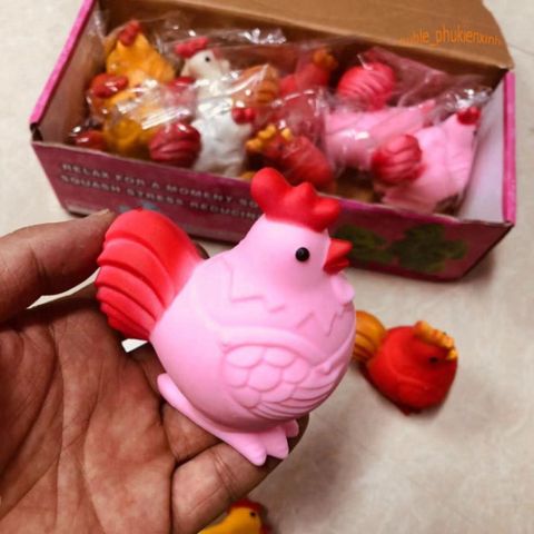 Đồ Chơi Bóp Mềm Hình Chú Gà Trống Squishy - Giảm Căng Thẳng, Thư Giãn Cho Trẻ Em Và Người Lớn, Quà Tặng Đáng Yêu