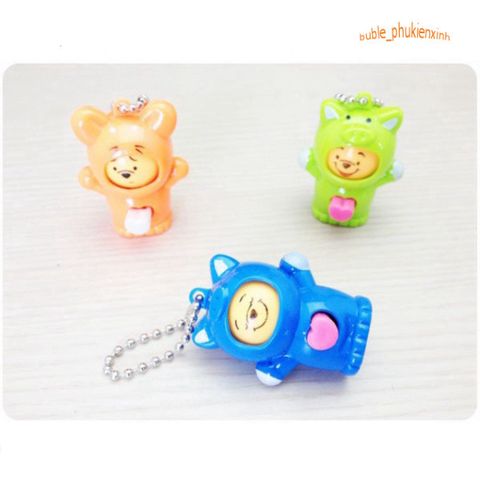 Móc Khóa Chibi Búp Bê Đổi Biểu Cảm - Phụ Kiện Thời Trang Cute với Biểu Cảm Vui Buồn - Quà Tặng Ngọt Ngào Cho Fan Thể Hiện Cảm Xúc