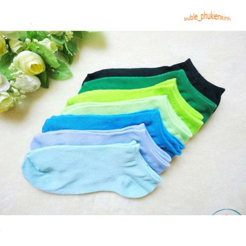 Tất Trơn Cổ Ngắn Unisex Màu Trắng Đen - Vớ Thể Thao Thời Trang Cho Nam Nữ, Độ Bền Cao, Thoáng Khí, Dùng Mọi Dịp