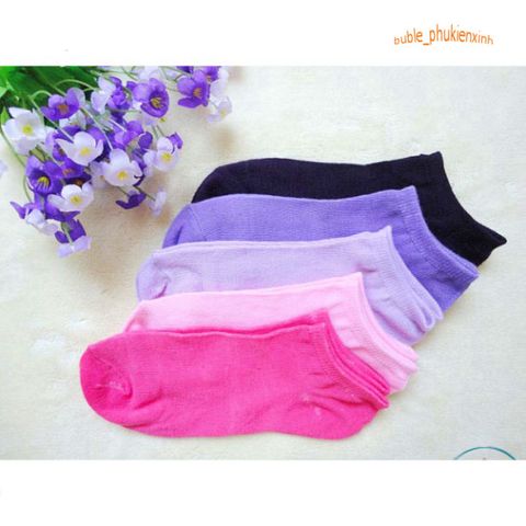 Tất Trơn Cổ Ngắn Unisex Màu Trắng Đen - Vớ Thể Thao Thời Trang Cho Nam Nữ, Độ Bền Cao, Thoáng Khí, Dùng Mọi Dịp