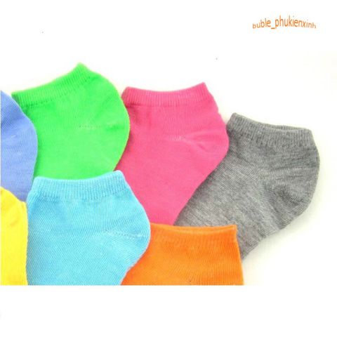 Tất Trơn Cổ Ngắn Unisex Màu Trắng Đen - Vớ Thể Thao Thời Trang Cho Nam Nữ, Độ Bền Cao, Thoáng Khí, Dùng Mọi Dịp