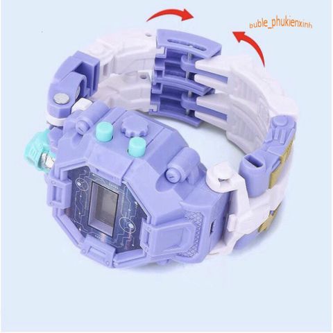 Đồng Hồ Biến Hình Siêu Nhân Lắp Ráp 022A 023A - Đồ Chơi Trẻ Em An Toàn, Thiết Kế Sáng Tạo và Rực Rỡ cho Bé Trai