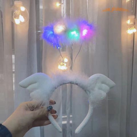 Băng Đô Cài Tóc Sừng Tuần Lộc LED Rực Rỡ - Phụ Kiện Thời Trang Hàn Quốc Ánh Sáng Vàng Ấm, Quà Tặng Sinh Nhật Hot TikTok