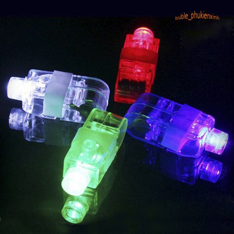 Nhẫn LED Phát Sáng Độc Đáo - Ngón Tay Ánh Sáng Laser Rực Rỡ Chơi Đêm, Đồ Chơi Tiệc Tùng, Thú Vị Cho Sinh Nhật và Các Buổi Hòa Nhạc