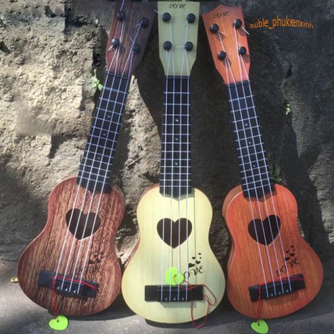 Đàn Ukelele Mini 45cm - Ghita Dây Cước Chất Lượng Cao với Âm Thanh Tuyệt Hảo - Sản Phẩm Nhạc Cụ Hoàn Hảo cho Người Yêu Nhạc