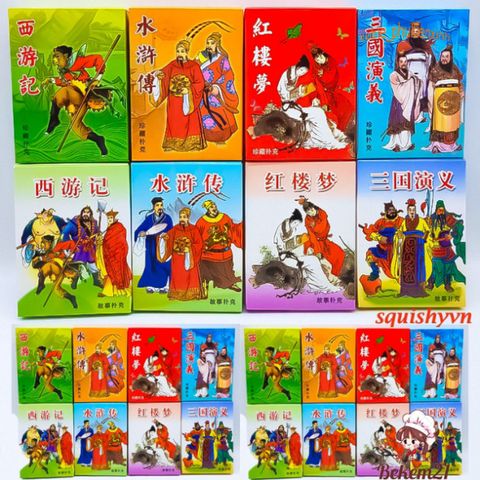 Bộ Bài Tây Du Ký Hộp Đựng - Bộ Poker Tôn Ngộ Không 54 Lá Anime Manga Độc Đáo, Dễ Thương, Quân Bài In 2 Mặt