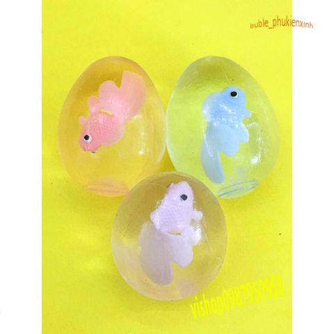 Đồ Chơi Giải Tỏa Căng Thẳng GUDETAMA Cá Giận - Bóp Nén Nhựa Dẻo Đáng Yêu, Quà Tặng Fan Thú Vị