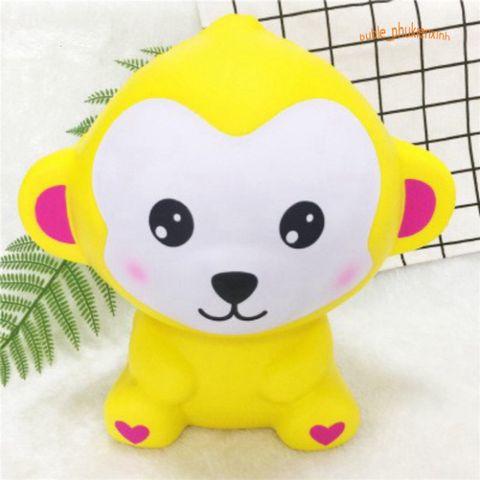 Đồ Chơi Squishy Hình Chú Khỉ Con Màu Nâu Khổng Lồ 30-40cm - Đáng Yêu và Thú Vị Cho Trẻ Em