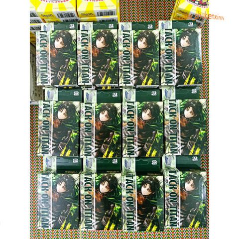 Bộ Bài Tây Anime Attack on Titan - 54 Lá Hình Khác Nhau Trong Hộp, Quà Tặng Độc Đáo Cho Fan Hâm Mộ