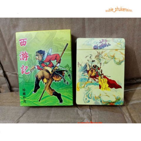 Bộ Bài Tây Du Ký Cổ Điển 1986 - Bộ Tú Lơ Khơ Anime Manga Đẹp, Hộp Đựng Sang Trọng, Quà Tặng Hoàn Hảo Cho Bạn Bè