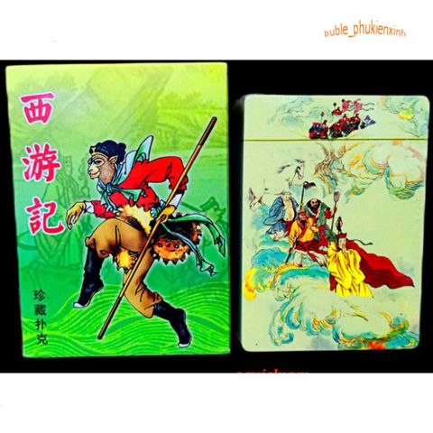 Bộ Bài Tây Du Ký Cổ Điển 1986 - Bộ Tú Lơ Khơ Anime Manga Đẹp, Hộp Đựng Sang Trọng, Quà Tặng Hoàn Hảo Cho Bạn Bè