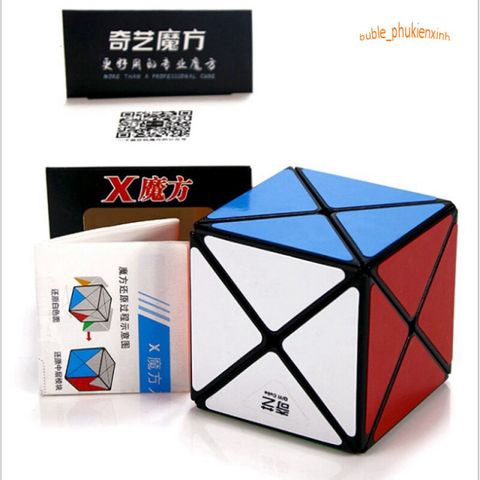 Rubik Chéo Vuông QiYi X Cube Speed - Rubik Magic Cube Phát Triển IQ Thú Vị, Đồ Chơi Thông Minh An Toàn cho Trẻ Em