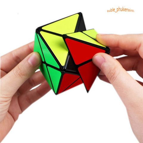 Rubik Chéo Vuông QiYi X Cube Speed - Rubik Magic Cube Phát Triển IQ Thú Vị, Đồ Chơi Thông Minh An Toàn cho Trẻ Em