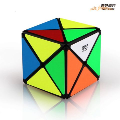 Rubik Chéo Vuông QiYi X Cube Speed - Rubik Magic Cube Phát Triển IQ Thú Vị, Đồ Chơi Thông Minh An Toàn cho Trẻ Em