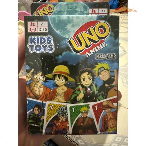 Bộ Bài Chiến Đấu Gươm Diệt Quỷ - Naruto, One Piece, Beelzebub, Inuyasha - 54 Tấm Thú Vị cho Trẻ Em