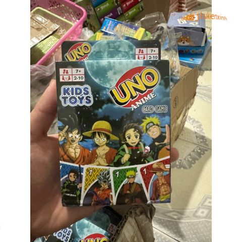 Bộ Bài Chiến Đấu Gươm Diệt Quỷ - Naruto, One Piece, Beelzebub, Inuyasha - 54 Tấm Thú Vị cho Trẻ Em