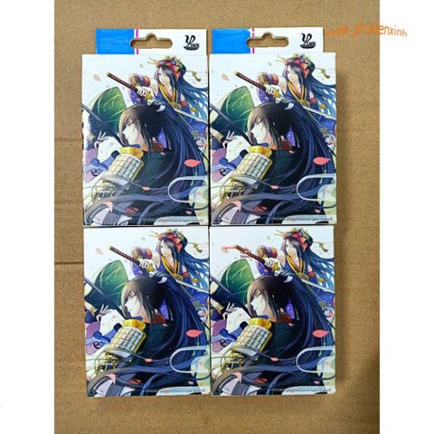 Bộ Bài Poker Hoạt Hình Touken Ranbu - Đao Kiếm Loạn Vũ Dễ Thương Cho Học Sinh - Quà Tặng 54 Lá Thẻ Bài Anime Nổi Tiếng