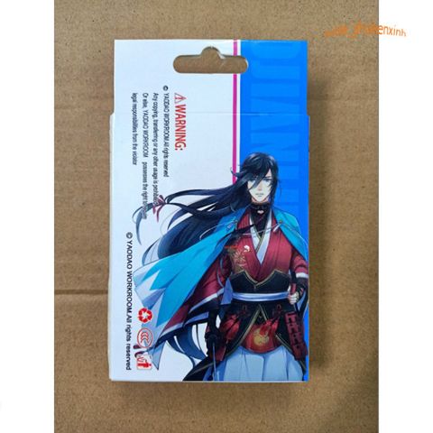 Bộ Bài Poker Hoạt Hình Touken Ranbu - Đao Kiếm Loạn Vũ Dễ Thương Cho Học Sinh - Quà Tặng 54 Lá Thẻ Bài Anime Nổi Tiếng