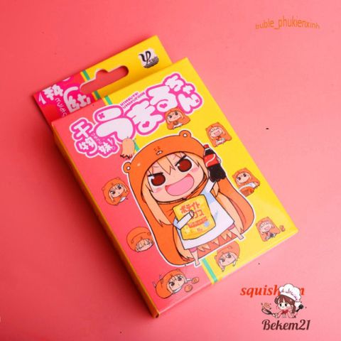 Bộ Bài Poker UMARU - Himouto! Umaru-Chan Dễ Thương, 54 Lá Bài Vui Nhộn Cho Học Sinh, Quà Tặng Fan Anime