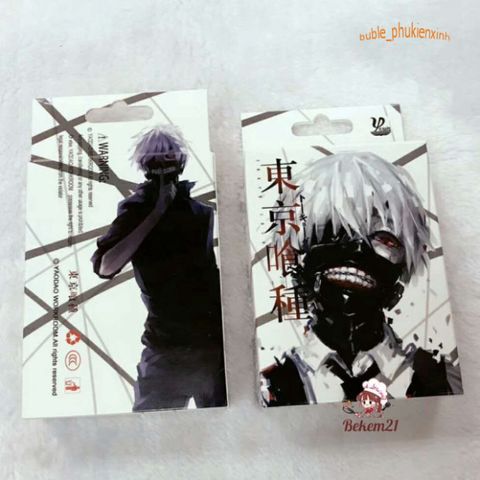 Bộ bài tây Poker TOKYO GHOUL 52 lá Anime Chibi - Quà tặng cho Fan Tình yêu Nhân vật Anime trong Hộp Thiết kế Độc đáo