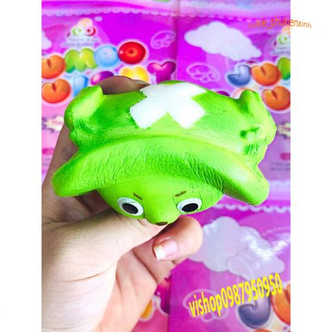 Squishy Bánh Mặt Chopper One Piece - Đồ Chơi Mềm Mịn Kèm Móc Khóa Anime Dễ Thương Cho Tín Đồ Manga