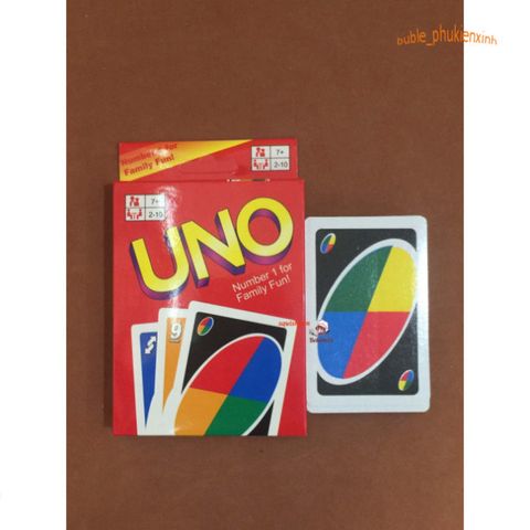 Bộ bài UNO 108 lá chất lượng cao - Giấy cứng bền đẹp, luật chơi đơn giản, thú vị cho 2-10 người, trải nghiệm chơi tuyệt vời!