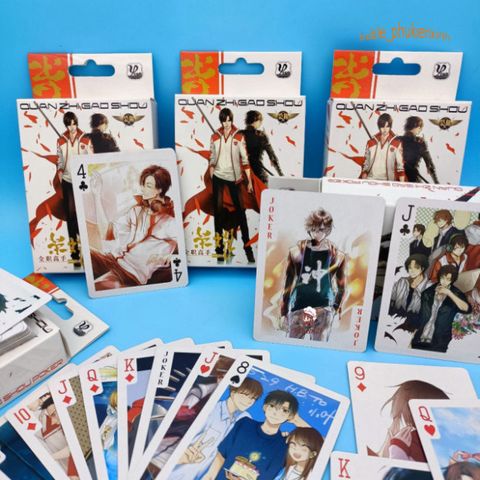 Bộ Bài Tây Poker Naruto 52 Lá Độc Đáo Hộp Anime Manga - Quà Tặng Cho Fan Quan Zhi The Kings Avatar