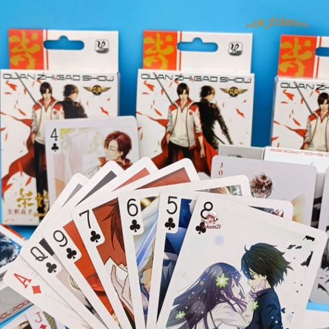 Bộ Bài Tây Poker Naruto 52 Lá Độc Đáo Hộp Anime Manga - Quà Tặng Cho Fan Quan Zhi The Kings Avatar