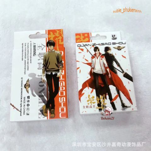 Bộ Bài Tây Poker Naruto 52 Lá Độc Đáo Hộp Anime Manga - Quà Tặng Cho Fan Quan Zhi The Kings Avatar