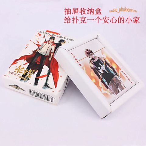 Bộ Bài Tây Poker Naruto 52 Lá Độc Đáo Hộp Anime Manga - Quà Tặng Cho Fan Quan Zhi The Kings Avatar