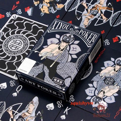Bộ thẻ bài TÂY DU KÍ Tôn Ngộ Không - 54 lá in hình độc đáo, quà tặng sáng tạo cho fan anime, khám phá thế giới huyền bí!