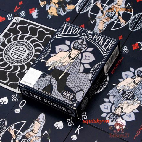 Bộ thẻ bài TÂY DU KÍ Tôn Ngộ Không - 54 lá in hình độc đáo, quà tặng sáng tạo cho fan anime, khám phá thế giới huyền bí!