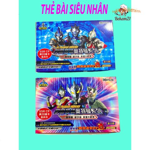 Bộ bài poker ULTRAMAN anime - 252 lá độc đáo, siêu nhân Điện Quang, chơi giải trí & quà tặng cho fan manga