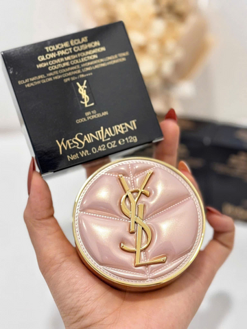 Phấn Nước Yves Saint Laurent YSL Touche Éclat Glow Pact - Tone B20 Ivory Chính Hãng, Trang Điểm Cao Cấp, Chống Nắng, Dưỡng Ẩm
