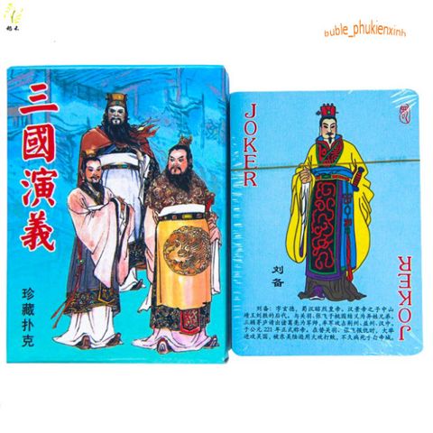 Bộ bài Tam Quốc Diễn Nghĩa 54 lá - Đồ chơi lịch sử hấp dẫn cho những người yêu thích chiến thuật và văn hóa 14 thế kỷ