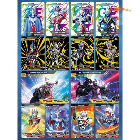 Hộp 36 Bộ Bài Siêu Nhân Đặc Biệt - Quà Tặng Cho Fan Anime, Manga & Game - Chơi Vui Với Bạn Bè!