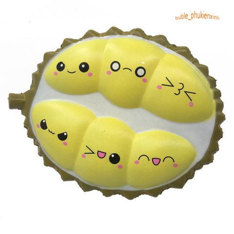 Đồ Chơi Squishy Đại Khổng Lồ Nửa Quả Sầu Riêng Biểu Cảm Xinh Xắn - Quà Tặng Ý Nghĩa Cho Trẻ Em, Giảm Căng Thẳng