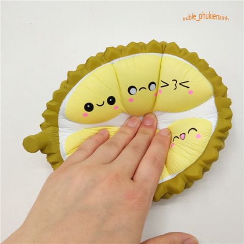 Đồ Chơi Squishy Đại Khổng Lồ Nửa Quả Sầu Riêng Biểu Cảm Xinh Xắn - Quà Tặng Ý Nghĩa Cho Trẻ Em, Giảm Căng Thẳng