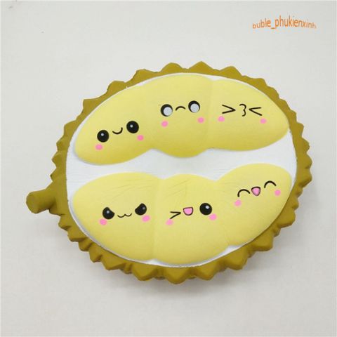 Đồ Chơi Squishy Đại Khổng Lồ Nửa Quả Sầu Riêng Biểu Cảm Xinh Xắn - Quà Tặng Ý Nghĩa Cho Trẻ Em, Giảm Căng Thẳng