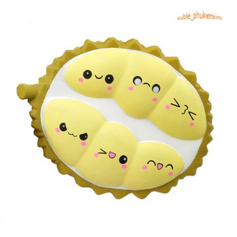 Đồ Chơi Squishy Đại Khổng Lồ Nửa Quả Sầu Riêng Biểu Cảm Xinh Xắn - Quà Tặng Ý Nghĩa Cho Trẻ Em, Giảm Căng Thẳng