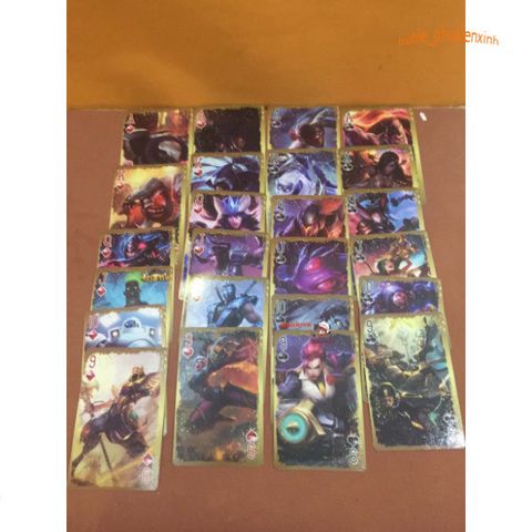 Bộ Bài Poker League of Legends LOL - Thiết Kế Anime Độc Đáo, Giấy Tráng Chất Lượng - Quà Tặng Dành Cho Fan Game