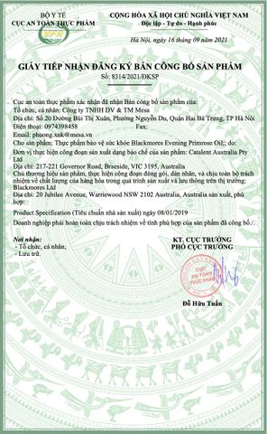 Tinh Dầu Hoa Anh Thảo Blackmores Evening Primrose Oil 190 Viên – Hỗ Trợ Cân Bằng Nội Tiết Nữ và Chăm Sóc Da, Sức Khỏe Phụ Nữ