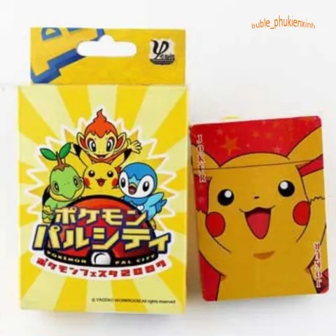 Bộ Thẻ Bài Pokemon Pikachu VIP - Hộp 54 Thẻ Sưu Tập Cao Cấp Dành Cho ...