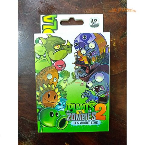 Bộ 54 Thẻ Ảnh Nhân Vật Game Plant vs Zombie Chibi Dễ Thương - Bài Poker Hình Ngẫu Nhiên cho Trẻ Em, Quà Tặng Xinh Xắn