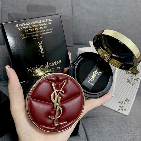 Phấn Nước Trang Điểm Yves Saint Laurent YSL Le Cushion Encre De Peau Limited Tone 20 - Sản Phẩm Chính Hãng Dưỡng Da Sang Trọng