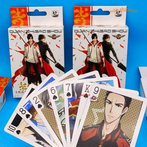 Bộ Bài Poker Hoạt Hình Dễ Thương The Kings Avatar 54 Lá Thẻ - Quà Tặng Học Sinh, Fan Anime & Game Nổi Tiếng